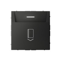 ARTGALLERY ВЫКЛЮЧАТЕЛЬ карточный 10А, без задержки времени, быстр.клемм., БАЗАЛЬТ GAL001414S