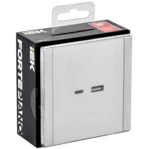 FORTE&PIANO Розетка USB A+C 3,1А FP250 белый IEK