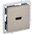 BRITE Розетка HDMI РHDMI-0-БрШ шампань IEK