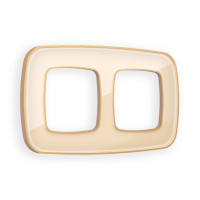 OF640342 Рамка OMEGA Coint Бежевый Стекло органическоеШампань 2-ая AMBRELLA VOLT