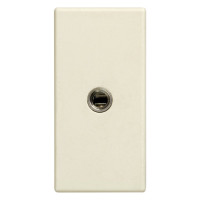 Розетка mini-jack Simon SIMON 27, скрытый монтаж, слоновая кость, 2701092-031