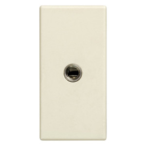 Розетка mini-jack Simon SIMON 27, скрытый монтаж, слоновая кость, 2701092-031