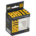 BRITE Подсветка светодиодная встраиваемая ПЛ20-БрЖ жемчуг IEK