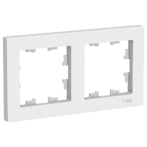 ATLASDESIGN 2-постовая РАМКА, универсальная, ЛОТОС ATN001302