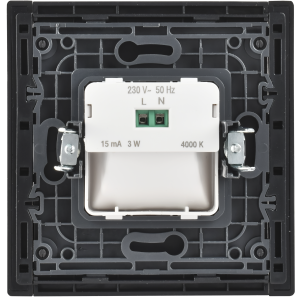 FORTE&PIANO Подсветка LED встраиваемая FP657M металл шампань IEK