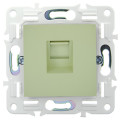 SKANDY Розетка компьютерная RJ45 кат.5E SK-K01G мятный IEK