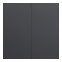 Клавиши для двухклавишного перекрестного выключателя , черный сатин (35614 MB)