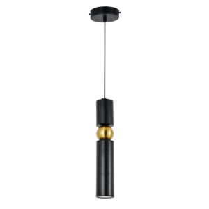 Светильник подвесной AM 498 black + bronzing