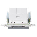 SKANDY Розетка USB A+A 3,1А SK-R15Gr серый IEK