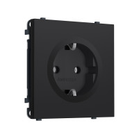 MS986010 Комплект механизма электрической розетки SIGMA Черный Мягкое касание 50Hz 2P+E с/з 16A-250V QUANT PRO (SP9860, PR141)