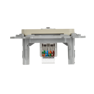 FLITE Розетка компьютерная RJ45 категория 6 UTP РК6-1-0-ФлСл сливочный IEK