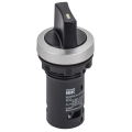 Переключатель IP65 3 позиции моноблок 2NO чёрный MASTER IEK