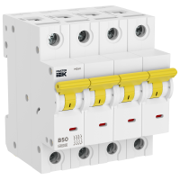 Автоматический выключатель M06N 4P B 50А MASTER IEK
