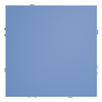 Заглушка VOLTUM S70 с суппортом, деним