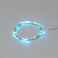 Гирлянда светодиодная Роса 2м 20LED бирюз. 2Вт 4.5В IP20 провод прозр. Neon-Night 303-004
