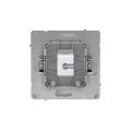 Компьютерная розетка RJ-45 без шторки, кат.5е одинарная, KANT, белая магнолия