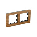 ATLASDESIGN NATURE 2-постовая РАМКА, ДЕРЕВО БАМБУК ATN353202