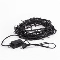 Гирлянда светодиодная Твинкл Лайт 20м 200LED мультиколор 20Вт 220-240В IP65 8 режимов провод ПВХ черн. (контроллер не в компл.) Neon-Night 303-149