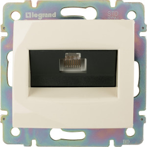 Механизм розетки информ. 1-м СП Valena RJ45-ISDNинтернет сл. кость Leg 774341