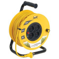 Удлинитель на катушке 4х30м без заземл. 6А IP20 Garden УК30 2х0.75 термозащита IEK WKP23-06-04-30