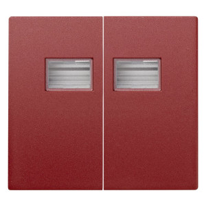 Клавиша Simon SIMON 44 AQUA, красный, 4400026-037