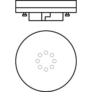 Лампа светодиодная LED Value LVGX5360 8SW/865 230В GX53 2х5 RU (уп.5шт) OSRAM 4058075584297