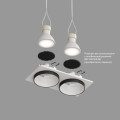 Встраиваемый светильник Denkirs DK2422-BK