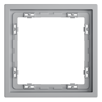 Рамка пластиковая VOLTUM S70 на 1 пост, (серый)