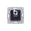 BRITE Розетка компьютерная RJ45 кат.5E РК10-БрС сталь IEK