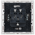 FORTE&PIANO Выключатель жалюзи 10А FP211 белый IEK