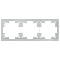 Трехместная рамка, серебро (35830 SV)