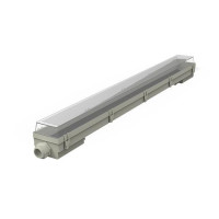 Светильник с отражателем влагозащ. СПП-Т8-G13 INDUSTRY 660х60х55мм IP65 для LED ламп 1х600мм Gauss 909410160