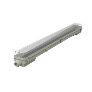 Светильник с отражателем влагозащ. СПП-Т8-G13 INDUSTRY 660х60х55мм IP65 для LED ламп 1х600мм Gauss 909410160