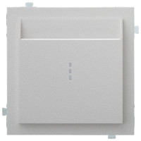 Лицевая панель для карточного выключателя, серебро (35731 SV)