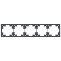 Пятиместная рамка, базальт (35850 BT)