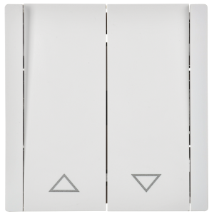 FORTE&PIANO Выключатель жалюзи 10А FP211 белый IEK