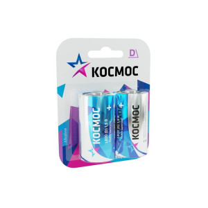 Элемент питания алкалиновый D/LR20 Максимум BP2 (блист.2шт) КОСМОС KOCLR20MAX2BL