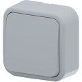 Arvia Electric, Aria, Выключатель одноклавишный, IP-20 (серый)