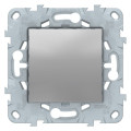 Заглушка Schneider Electric UNICA NEW, скрытый монтаж, алюминий, NU586630