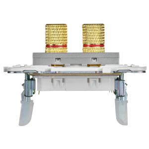 SKANDY Аудиорозетка 4-местная SK-A01S серебряный IEK