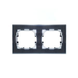 BRITE Рамка 2-местная IP44 РУ-2-БрМ-44 маренго IEK
