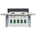 SKANDY Кнопка звонка с индикацией для отелей 10А SK-V17G графит IEK
