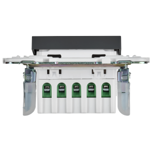 SKANDY Кнопка звонка с индикацией для отелей 10А SK-V17G графит IEK