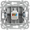 FLITE Розетка компьютерная RJ45 категория 5Е UTP РК5е-1-0-ФлБ белый IEK