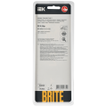 BRITE Рамка 3-местная РУ-3-2-Бр стекло маренго матовый IEK