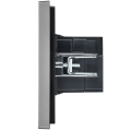 FORTE&PIANO Розетка USB A+A 3,1А FP549 сталь IEK