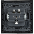 FORTE&PIANO Выключатель 2-клавишный 10А FP705M металл никель IEK