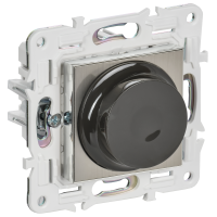 SKANDY Светорегулятор поворотный 600Вт SK-D01N металл никель IEK