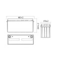 Аккумуляторные батареи MNB Battery LFP-25.6-100 (25.6В, 100 Ач, LiFePO4)