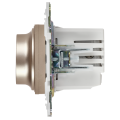 SKANDY Светорегулятор поворотный 600Вт SK-D01Sa песочный IEK